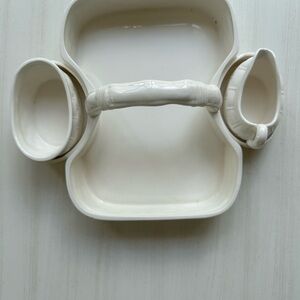 Tiffany & Co Vintage Strawberry Basket Tray with Serving Set